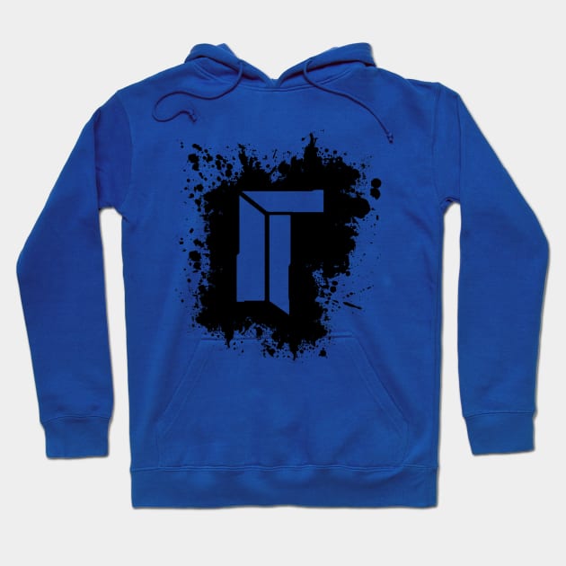 Titan Splat - Black Hoodie by cfg_judas